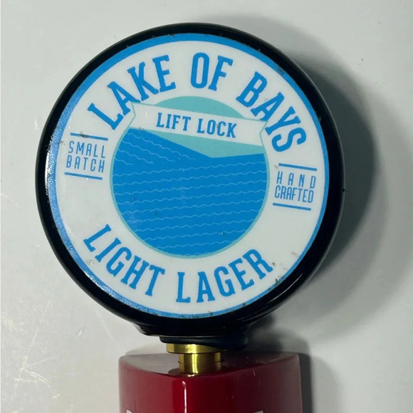 Lake of Bays Light Lager - Beer Draft Tap Handle 🍺 - Picture 10 of 11